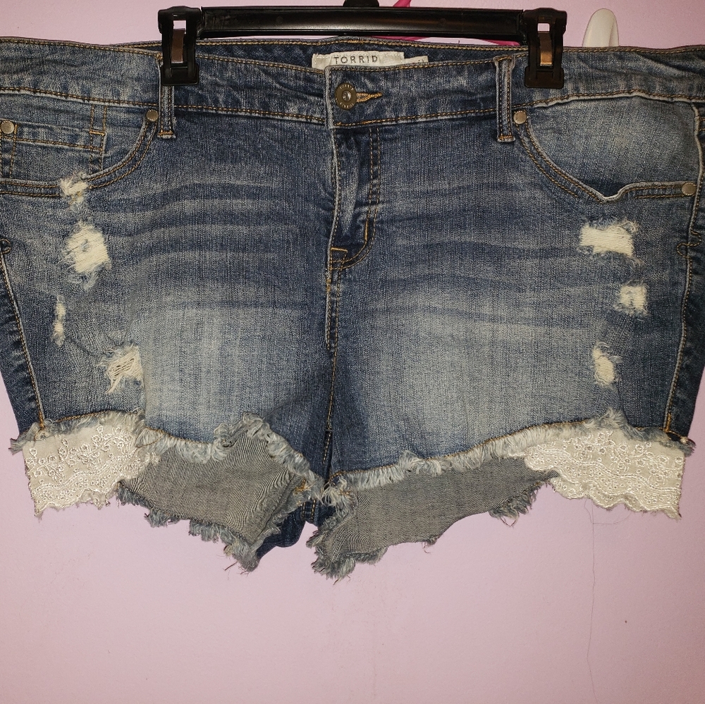Torrid Jean shorts